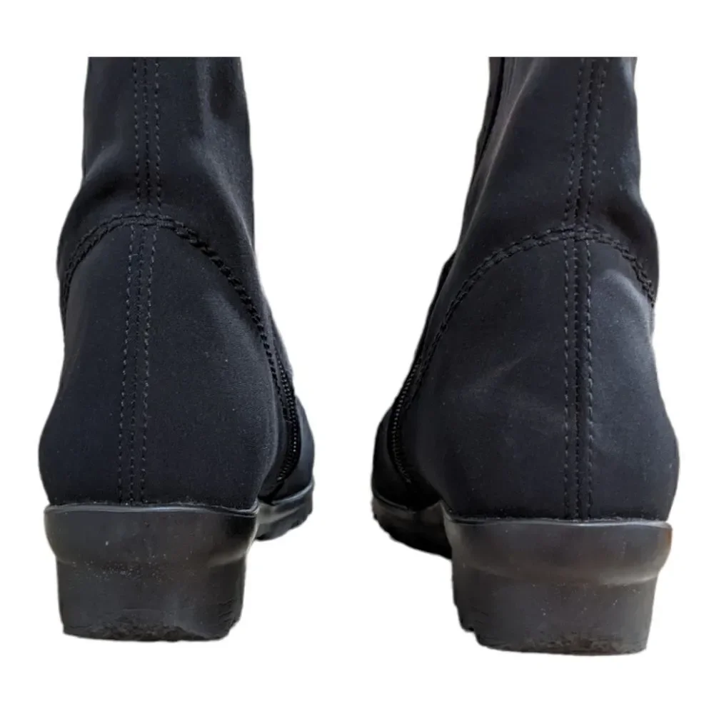 Ara Luftpolster Paula Waterproof Gore-Tex Black Tall Boots Size 5.5 US